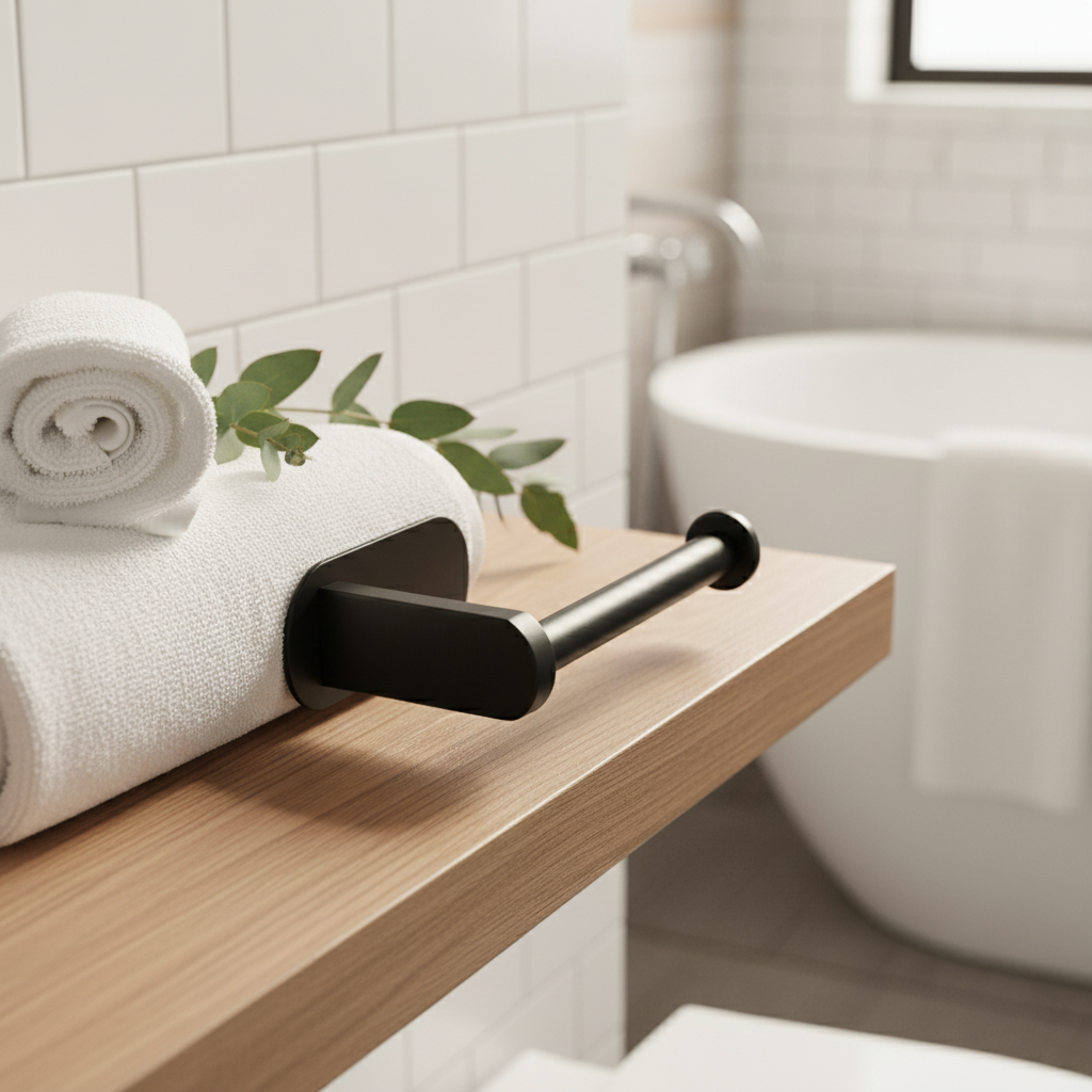 מתקן נייר טואלט דביק