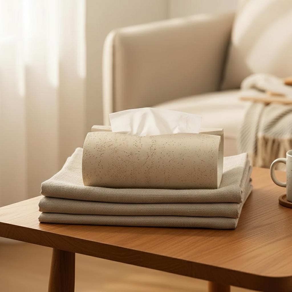 קופסת טישו שיש