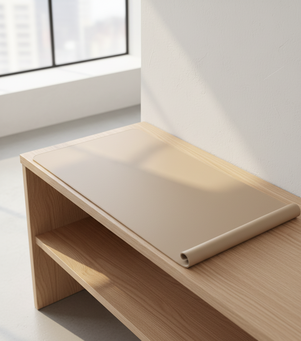 משטח שולחן מעור PU