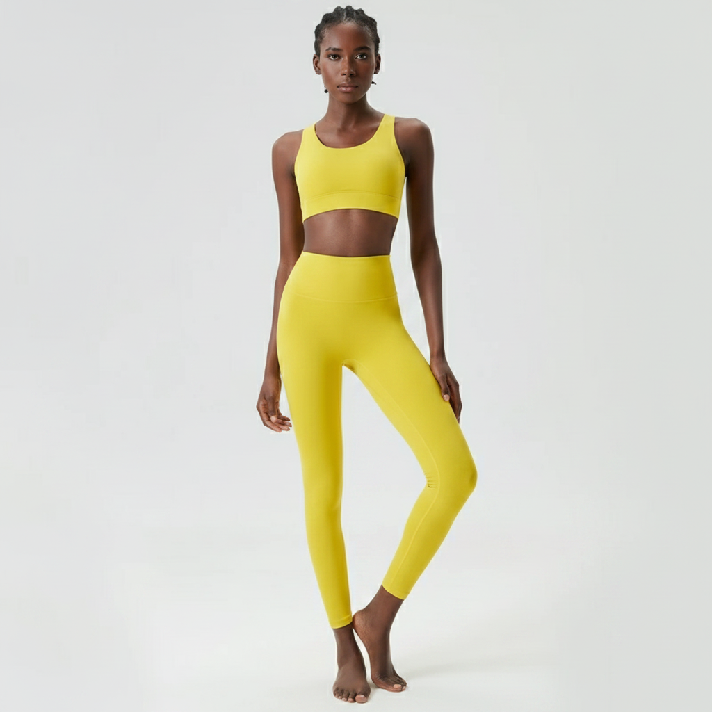 סט ספורט יוגה דו-חלקי