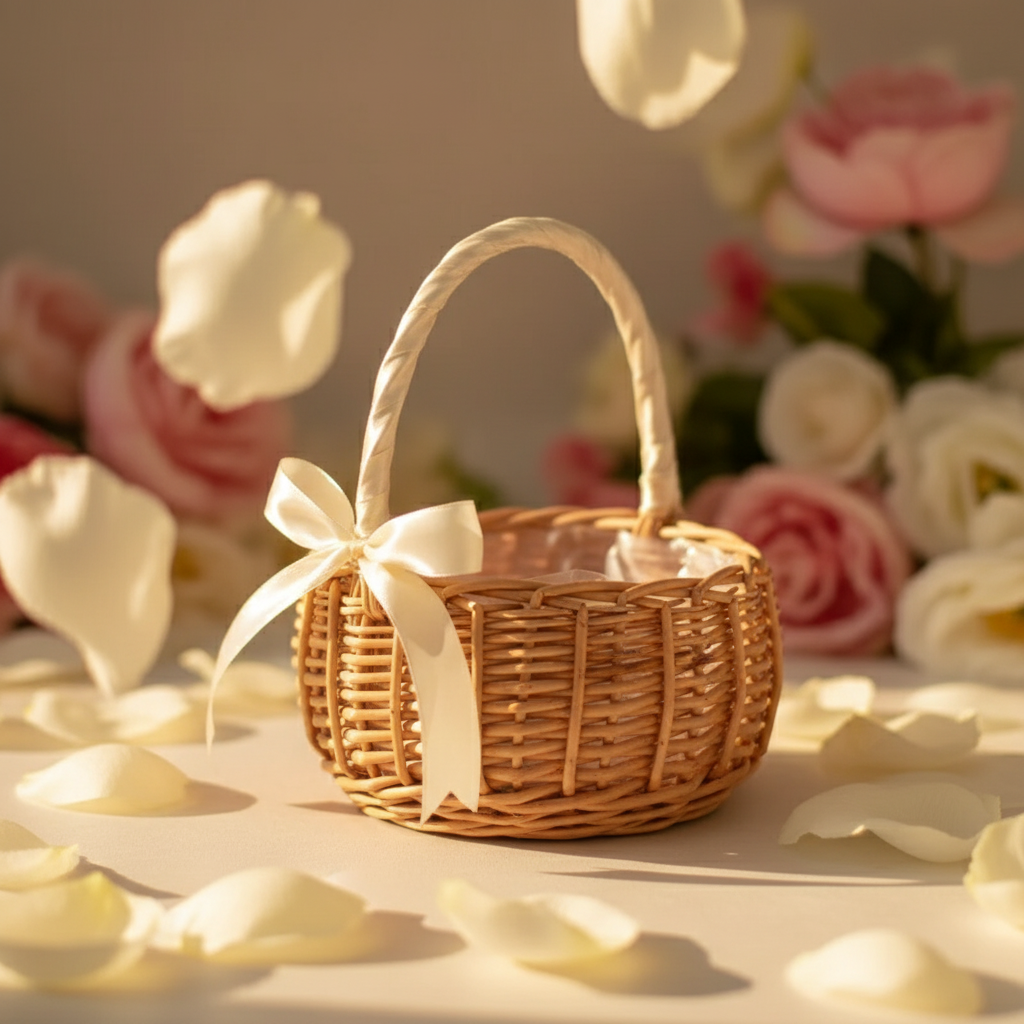 סלי פרחים לחתונה