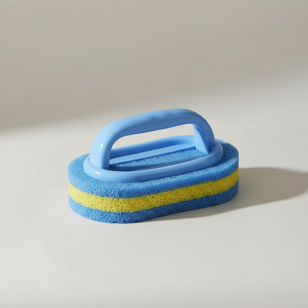 ספוג ניקוי עם ידית