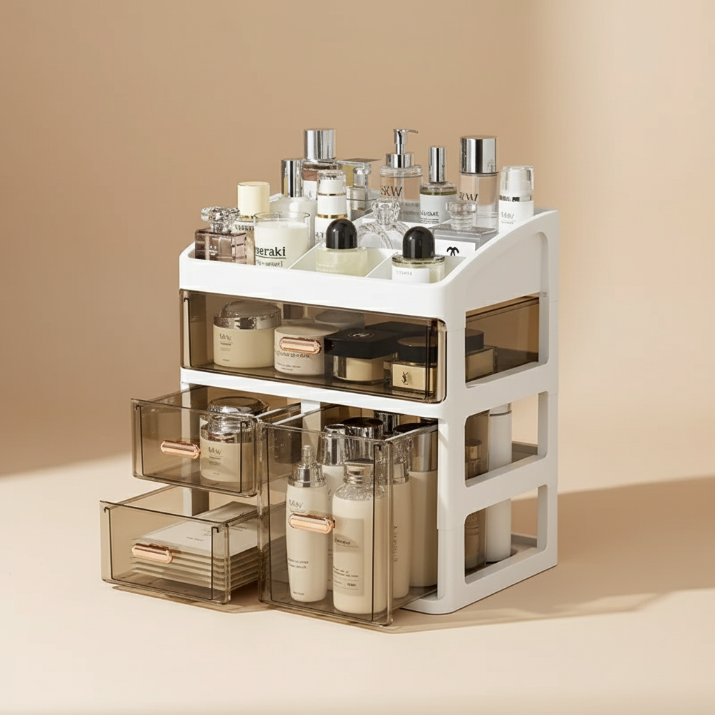 ארגונית עם מגירות